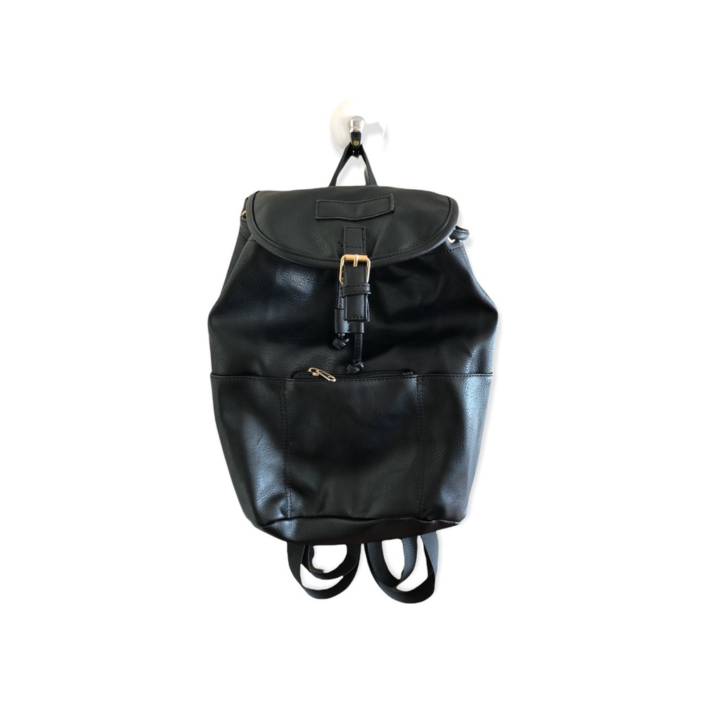 Small, black backpack